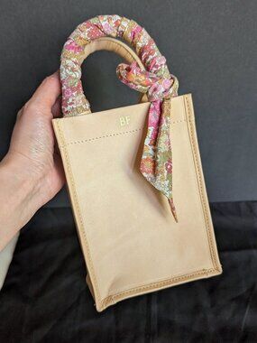 Discontinued Mark & Graham Hayden Leather Mini Tote Bag